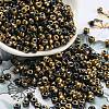 Metallic Colors Glass Seed Beads SEED-Z001-C-D11-1