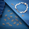 50Pcs 304 Stainless Steel S-Hook Clasps FIND-UN00007-2