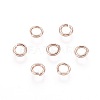 304 Stainless Steel Open Jump Rings STAS-O098-01RG-11-1