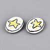 Handmade Porcelain Beads X-PORC-T134-07-2