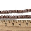 Dyed Natural Freshwater Shell Beads Strands BSHE-G039-07I-4
