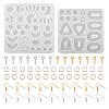 DIY Earring Making Sets DIY-TA0004-33-2