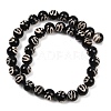 Tibetan Style dZi Beads Strands G-G328-A05-10mm-3