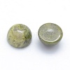 Natural Unakite Cabochons G-P393-R31-6mm-2