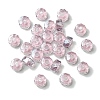 Transparent Electroplate Glass Beads GLAA-K064-10A-PL01-1