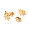 Brass Stud Earrings for Women KK-M239-01G-1