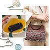   3Pcs 3 Style Oval PU Leather Knitting Crochet Bags Nail Bottom Shaper Pad DIY-PH0009-84-6