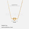 304 Stainless Steel Pendant Necklaces for Women FS-WG3C5F5-02-1