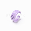 Spray Painted Alloy Cuff Rings RJEW-T011-34F-RS-3