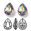 Imitation Austrian Crystal Glass Rhinestone RGLA-K011-18x25-001VM-1