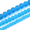 Transparent Glass Beads Strands GLAA-T032-T4mm-MD06-4