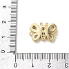 Brass Pave Cubic Zirconia Butterfly Links Connector Charms LS-KK-L268-028G-03-3