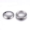 304 Stainless Steel Dome Charms STAS-H472-02P-10mm-2