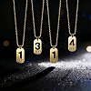 10Pcs 304 Stainless Steel Pendants STAS-SC0021-58G-6