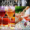 DIY Wine Glass Charm Making Kits DIY-SC0033-35-6