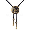 Antique Bronze Alloy Pendants Lariat Necklaces PW-WG15079-19-1