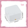 PU Imtation Leather Couple Rings Storage Boxes with Velvet Inside CON-WH0110-69-2