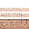 Crackle Transparent Glass Beads Strands GLAA-N069-02A-06-4
