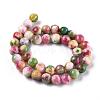 Jade Beads Strands G-D264-8mm-XH19-2