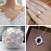 315Pcs 8 Style Teardrop-Shaped Cubic Zirconia Cabochons ZIRC-YS0001-02-13