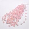 Natural Rose Quartz Beads G-O156-C-16-1
