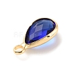Faceted Glass Pendants KK-WH0054-15I-G-2