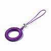 Polyester Tassel Woven Big Pendant Decorations FIND-N052-001G-2
