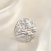 304 Stainless Steel Cuff Open Rings FS-WGD6945-07-1