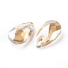Faceted Glass Pendants X-GLAA-F069-S-A18-2