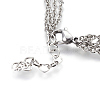 304 Stainless Steel Chain Tiered Necklaces NJEW-JN02244-01-3