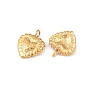 304 Stainless Steel Pendants STAS-D390-52B-G-2