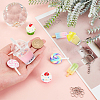 SUNNYCLUE DIY Imitation Food Key Chain Making Kit DIY-SC0018-32-3