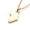 304 Stainless Steel Pendant Necklaces NJEW-F275-19G-2