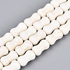 Synthetic Howlite Beads Strands G-N352-12-1