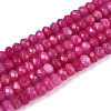 Natural White Jade Bead Strands X-G-R343-2x4-08-1