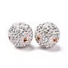 Polymer Clay Rhinestone Beads RB-L029-03I-2