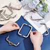 10Pcs Iron Kiss Lock Purse Frames FIND-BBC0005-18-3