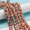 Tibetan Style dZi Beads Strands G-P526-D04-01-2