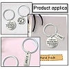 English Lettering Keychain DIY Sets FIND-YW0005-06-5