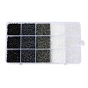 DIY 15 Grids ABS Plastic & Glass Seed Beads Jewelry Making Finding Beads Kits DIY-G119-02A-1