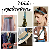 Polyester Ethnic Style Flower Embroidery Lace Ribbon OCOR-WH0067-48C-6