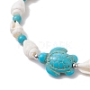 2Pcs 2 Styles Shell Beaded Bracelets BJEW-TA00586-01-4