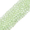 Electroplate Glass Beads Strands EGLA-A044-T1mm-A09-1