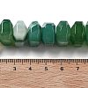 Natural Banded Agate Beads Strands G-K392-A17-5