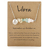 667 Stainless Steel with Natural Yellow Quartz & Natural Green Aventurine & Natural Quartz Crystal Chip Pendant Necklaces FS-WGFED6E-11-1