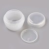 50g PP Plastic Portable Mushroom Cream Jar X-MRMJ-WH0023-01E-3