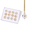 Glass Ball Pendant Decoration DJEW-PW0019-03B-1