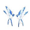 304 Stainless Steel Enamel Ear Studs Earrings EJEW-H179-02G-2