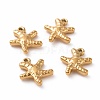 201 Stainless Steel Charms STAS-G071-06G-2