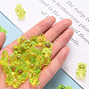 Transparent Acrylic Pendants TACR-S151-01B-729-5